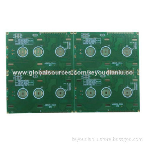 Immersion Gold PCB in Double Sides, 1.6mm Board Thickness